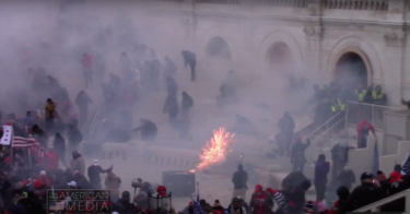 Riot At The Capitol Following Stop The Steal Rally.